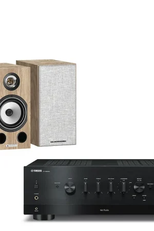 Yamaha R-N800A Noir + Triangle Comète Ez Chêne clair | Profitez-en maintenant