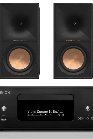 Super prix - Denon RCD-N12DAB Noir + Klipsch R-60M