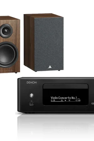 Promotion - Denon RCD-N12DAB Noir + Triangle Elara LN01 Châtaigner