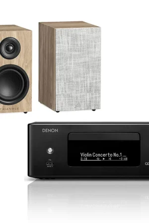 Denon RCD-N12DAB Noir + Triangle Elara LN01 Chêne Clair - Retour facile
