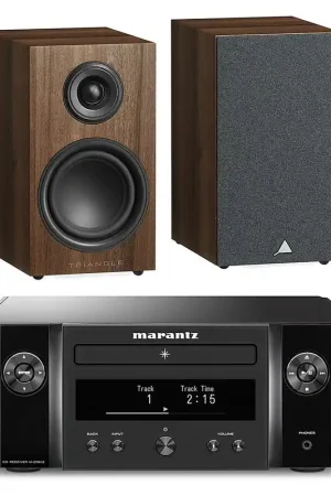 Marantz Melody X M-CR612 Noir + Triangle Elara LN01 Châtaignier - Plus que quelques jours
