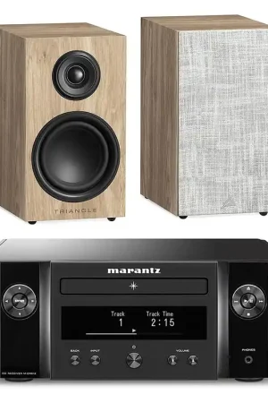 Marantz Melody X M-CR612 Noir + Triangle Elara LN01 Chêne clair | Dernières unités