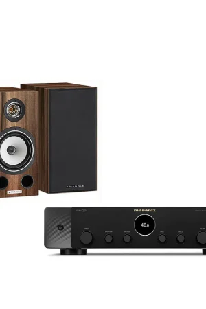 Nouveau au catalogue | Marantz STEREO 70s Noir + Triangle Comète Ez Châtaignier