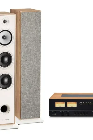 Qualité supérieure | NAD C 3050 (Standard Edition) + Triangle Borea BR08 Chêne clair