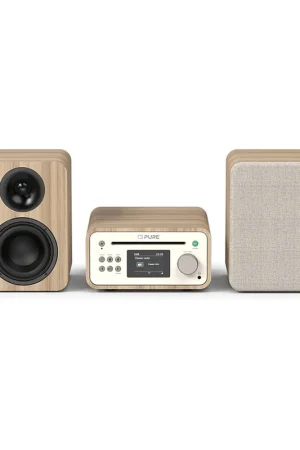 Pure Classic Stereo Mini Blanc/Chêne - Dépêchez-vous