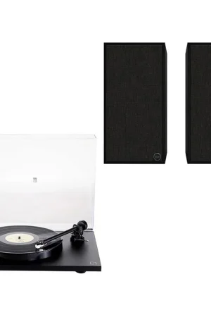 Très bien noté - Rega Planar 1 Noir Mat + Klipsch The Sevens Noir