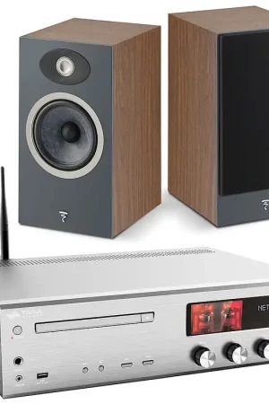Taga Harmony HTR-1500CD Argent + Focal Theva N°1 Dark Wood - Nouvel arrivage