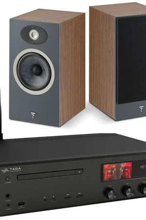 Taga Harmony HTR-1500CD Noir + Focal Theva N°1 Dark Wood | Déstockage