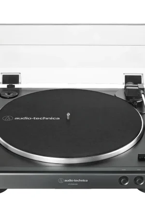 Audio-Technica Platine disque vinyle AT-LP60-USB Gris - À ne pas manquer