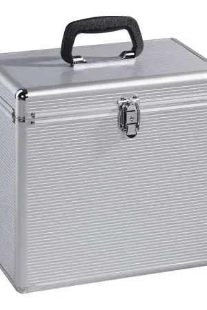 Hama Mallette LP 50, couleur alu/argent - Prix bas