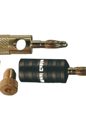 Ne manquez pas cette offre - Real Cable Lot de 4 fiches banane - B6932