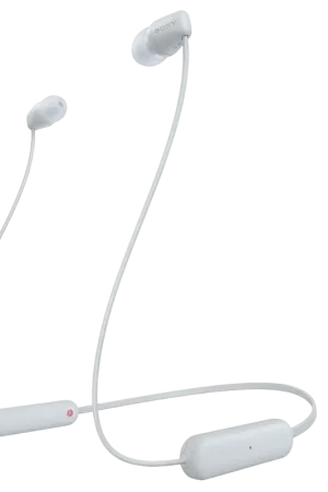 Sony WI-C100 Sports Blanc - Retour gratuit