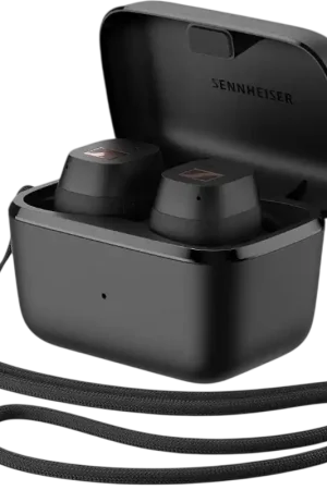 Liquidation - Sennheiser SPORT True Wireless Tactile IP54 7 mm Noir d'écoute sans fil