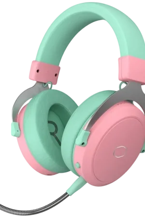 Disponible maintenant | Cooler Master CH351-MC Rose/Vert - Casque gaming