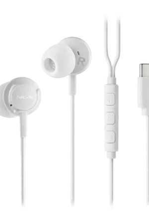 Écouteurs NGS Cross Step White Intra-auriculaires USB-C - Envoi rapide