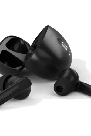 Stock presque épuisé - Écouteurs Philips TAT2520BK Réduction de Bruit Active TWS Bluetooth 5.4