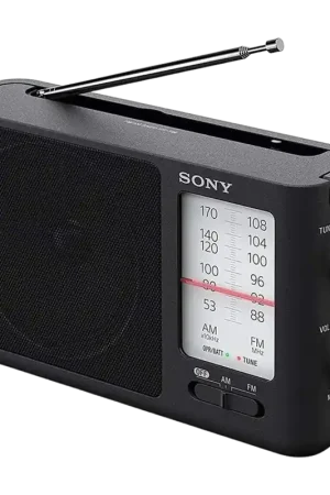 Recommandé - Radio Sony ICF-506 FM/AM Piles AA ou Rouge