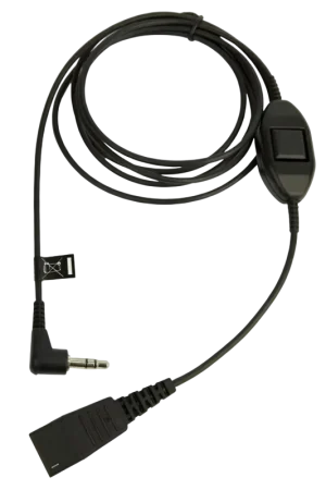 Câble Jabra 8735-019 QD/3,5 mm Noir | Commandez dès aujourd'hui