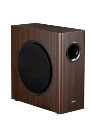 Aujourd'hui seulement - Edifier T5s Caisson de basses actif 8 pouces, 70 W Marron