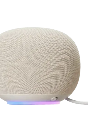 Très populaire - Enceinte connectée Google Home avec Google Assistant－Blanc