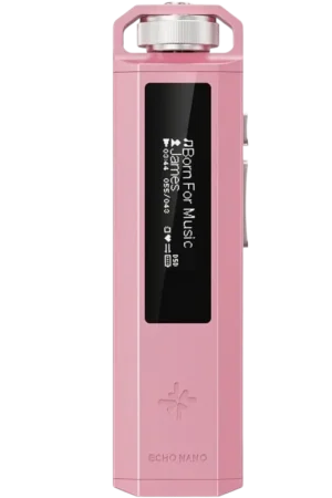 FiiO Snowsky ECHO NANO Lecteur Hi-Res PCM 24 bits/192 kHz Rose - Promotion