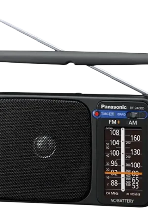 Panasonic RF-2400D AM/FM Noir - Super offre