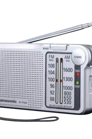Nouveau au catalogue - Panasonic RF-P150DEG AM/FM Argent