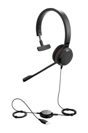 Prix réduit - Casque Jabra Evolve 30 II UC Mono Serre-tête USB-A + Jack 3,5 mm 32Ω