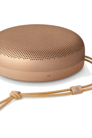 Qualité premium - Enceinte Bang & Olufsen Beosound A1 3rd Gen IP67 60W 24h Bluetooth 5 Honey Tone