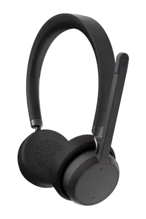 Achetez en ligne - Casque Lenovo Wireless Stereo Headset 4XD1Q30302 Supra-auriculaire Bluetooth 5.3