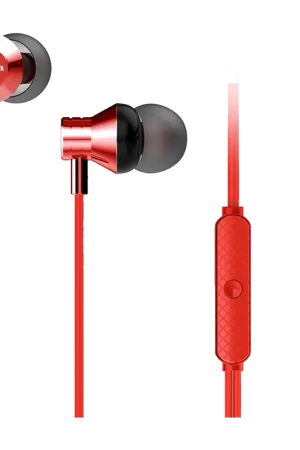 Écouteurs AIWA ESTM-50RD In-Ear Jack 3,5mm Driver 10mm | Offre spéciale