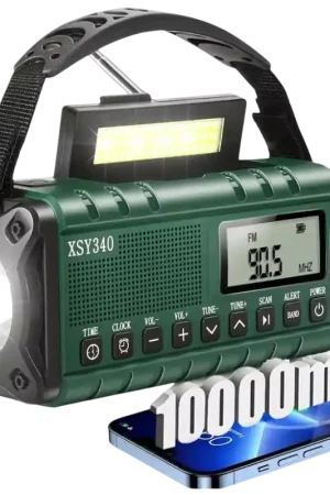 Très demandé - Radio d'Urgence XSY340 Portable 10000 mAh