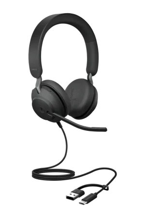 Casque Jabra Evolve2 40 SE Stéréo USB-C/A Serre-tête | Soldes