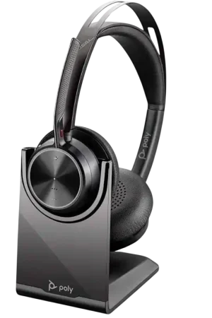 Plus que quelques jours | Poly Voyager Focus 2 - Casque sans fil avec adaptateur USB-C + Support de charge