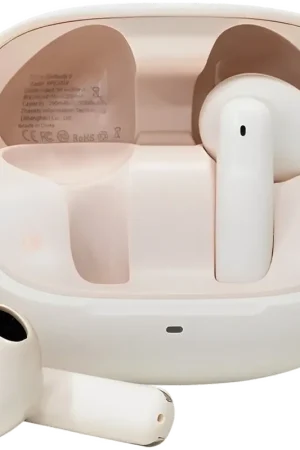 Expédition express | Mibro Earbuds 5 Rose Bluetooth v5.4 Jusqu'à 20 heures