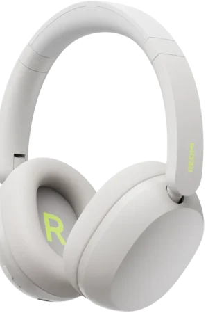 Casque Redmi Neo avec haut-parleurs de 40 mm et réduction du bruit de 42 dB, couleur blanc sable - Casque sans fil | Expédition rapide