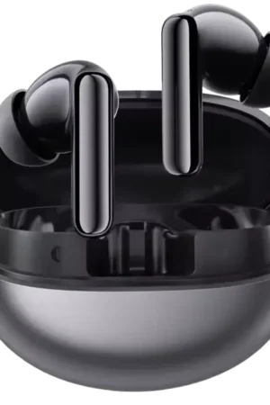 Derniers jours | Haylou Flowbuds N55 Noir, ANC adaptatif, 54 dB, audio haute résolution LDAC - Écouteurs sans fil