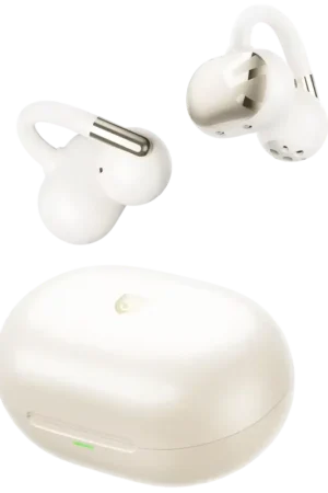 SoundPEATS Clip1 Écouteurs Bluetooth Beige - Offre du jour