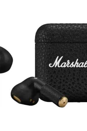 Préféré des clients - Marshall Minor IV TWS Noir - Écouteurs Bluetooth - Non Scelle