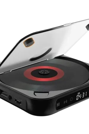 KC-918 Lecteur CD stéréo portable Bluetooth Noir - Nouvel arrivage