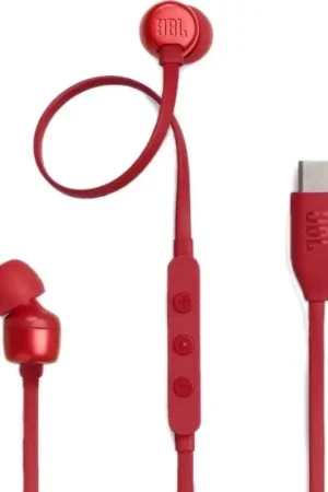 JBL Tune 310C USB-C Rouge - Écouteurs In-Ear | Dépêchez-vous
