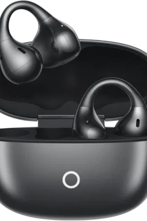 Économisez maintenant | Realme buds OpenWear Clip Noir Réduction du bruit avec IA - Écouteurs Bluetooth