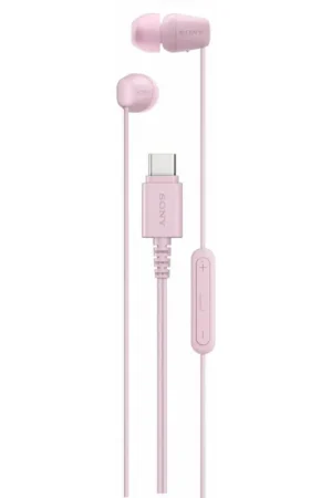 Sony IER-EX15C USB Type C Rose - Écouteurs filaires | Remise
