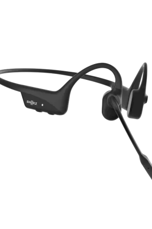 Disponible maintenant - Shokz OpenComm 2 UC USB-C Noir à conduction osseuse