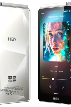 Hiby R6 III (Gen 3) 2025 Argent - Lecteur audio numérique haute résolution avec Dac Cs43198 Android 12 | Stock presque épuisé