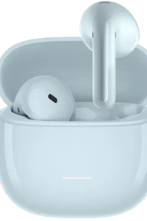 Xiaomi Redmi Buds 8 Active Bleu - Écouteurs Bluetooth semi-intra-auriculaires avec microphone AI et suppression du bruit du vent | Nouveau chez nous