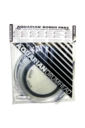 Stock limité - Aquarian BONUS PACK Performance II Standard 12",13",16" + Satin Finish 14" GRATUITE