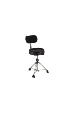 Prix cassé - Gibraltar 9608MB - siège avec dossier, assise Cordura type moto, vis centrale