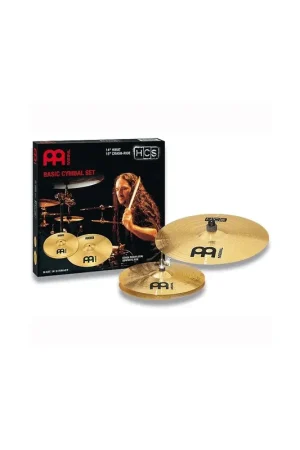 Achetez en ligne - Meinl&nbsp;HCS Set 2 cymbales (hi-hat 14", crash/ride 18")