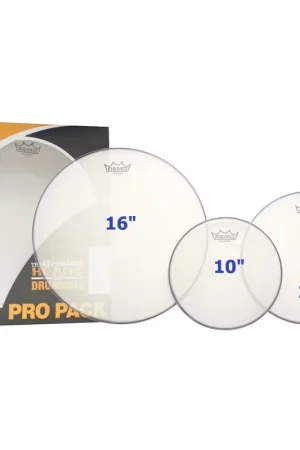 Nouveau lancement | Remo&nbsp;Tom-pack peaux mesh SILENTSTROKE Fusion-Rock 10"-12"-16"